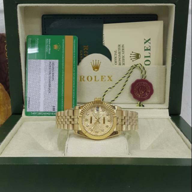 Jam tangan Rolex Gold