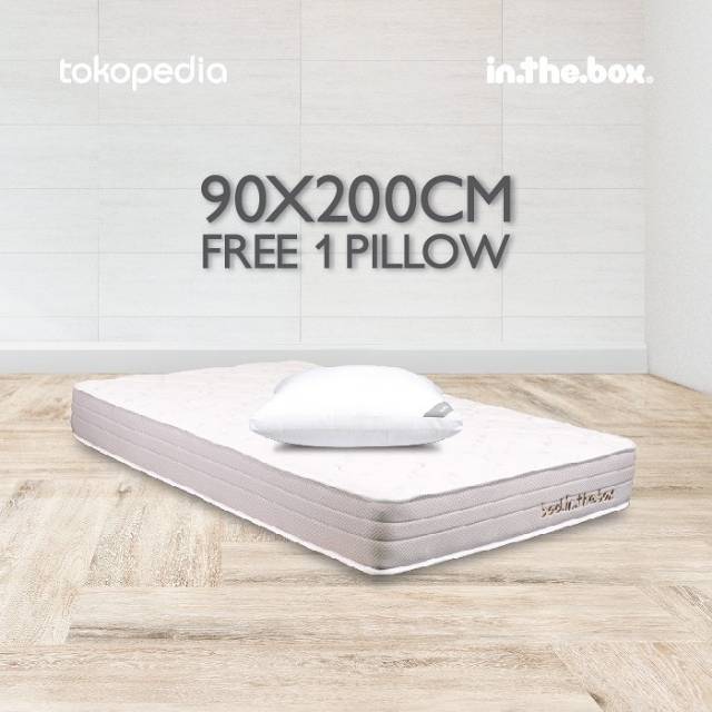 Jual KASUR SPRING BED IN THE BOX Inthebox Size 90x 200(SINGLE) | Shopee ...