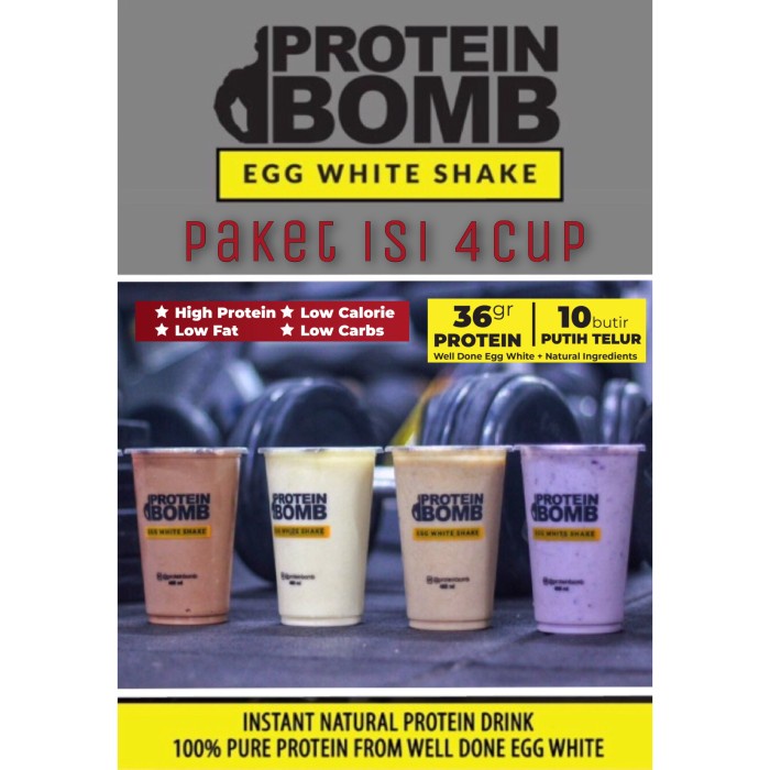 

Paket 4cup Protein Bomb supplemen gym fitness putih telur matangSuplemen Fitness Amino Otot Tanpa Olahraga Fitness Pembakar Lemak Amino Susu Fitness Penggemuk P5E1Z0K6A3 Gold Pro Whey Penggemuk Penambah Berat Badan Bakar Lemak Kapsul Pembentuk Otot Supelm