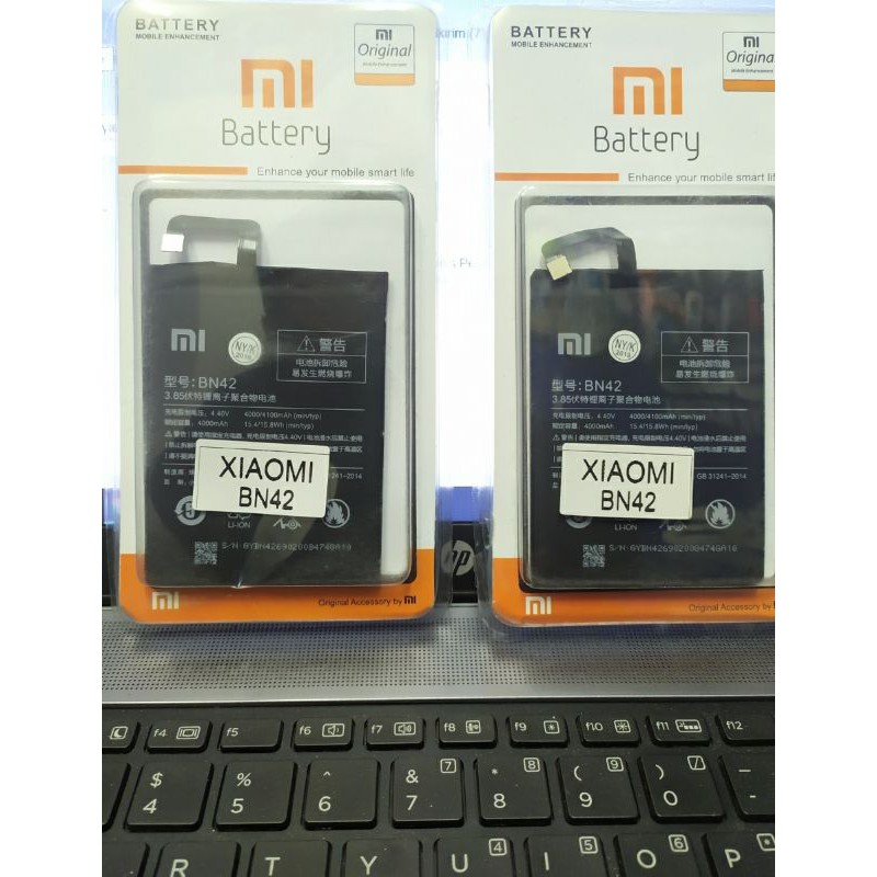 Baterai Batre Battery Xiaomi Redmi 4 ( prada ) Bn42 Original