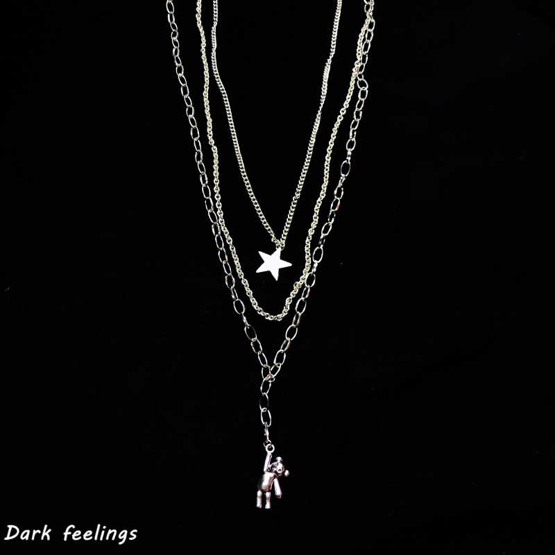 Necklace Multi-layer Korean Long Joker Hip-hop