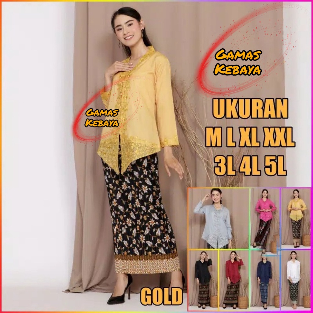 SETELAN KEBAYA ENCIM MURAH /KEBAYA ENCIM/KEBAYA ENCIM MODERN/KEBAYA JUMBO/BAJU KEBAYA 2021