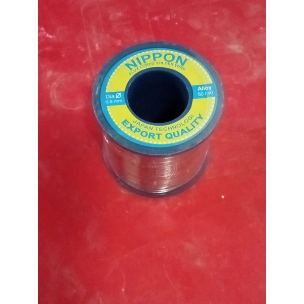 Timah Solder NIPPON 0.8mm Alloy 60/40 250Gram