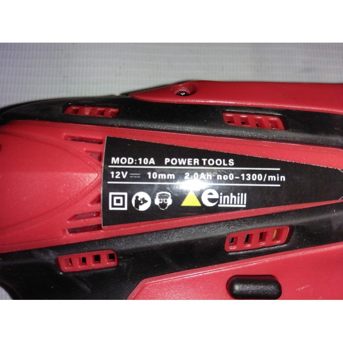 Freeongkir Bor Cordless Baterai Charge   Mini Bor merk EINHILL gratis ongkos kirim