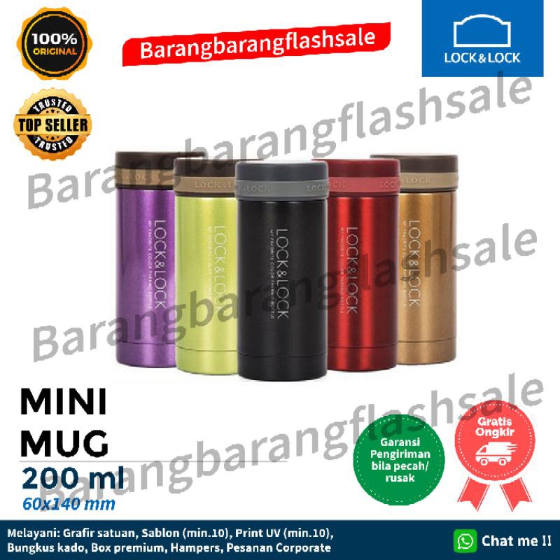 Lock n lock Mini Mug Hot &amp; Cool 200ml