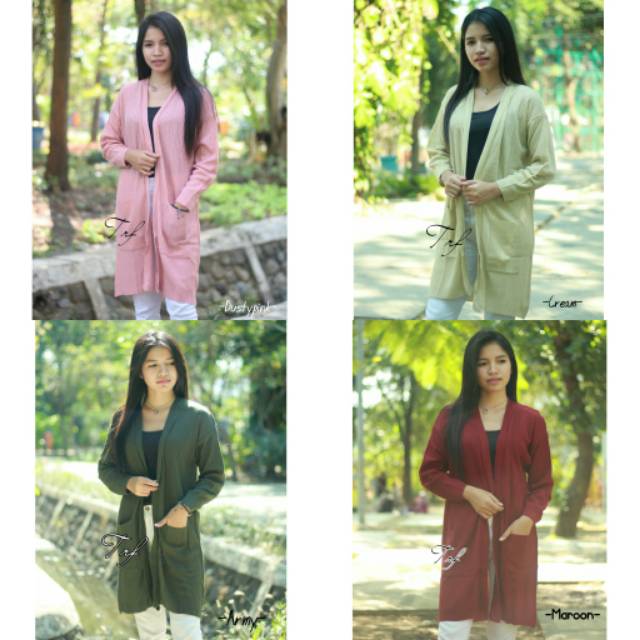 CARDIGAN BELLE RAJUT WANITA