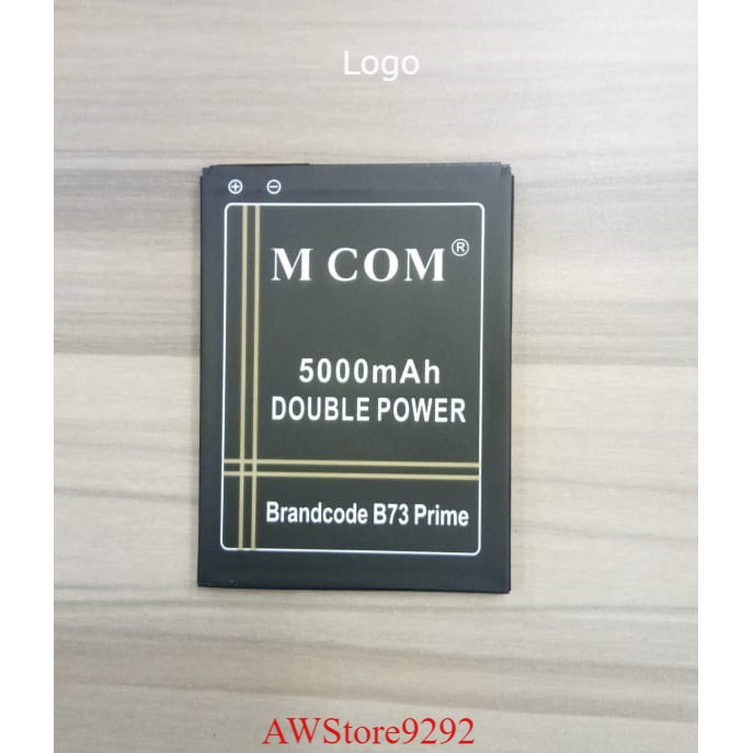 Mcom Battery Batre Baterai Double Power Mcom Brand Code Brancode BrandCode B73 Prime