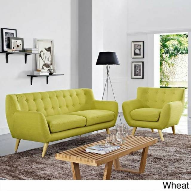 Promo Sofa minimalis retro modern sofs retro set 21