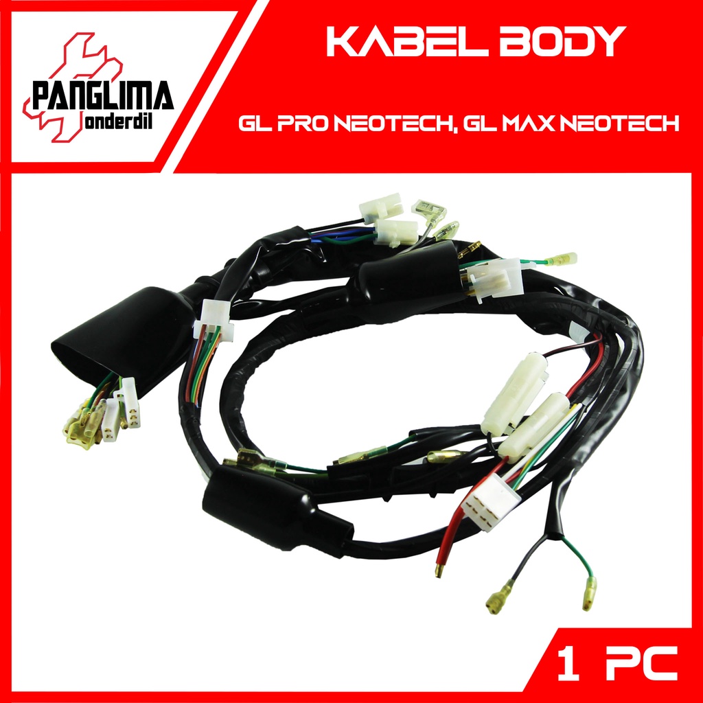 Kabel Body Honda Neotech &amp; GL Pro Neotek &amp; GL Max Neo Tek-Tech Cable-Kable-Cabel Bodi Set