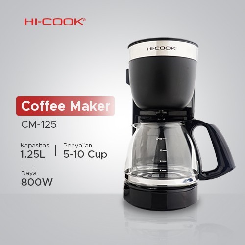 HI-Cook Coffee Maker CM-065 CM-125 Mesin Kopi CM065 CM125