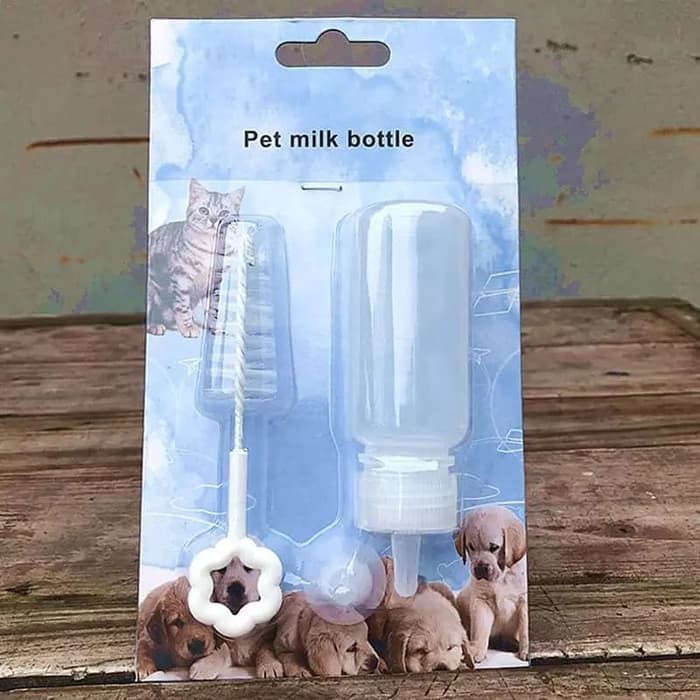 VSK168 botol dot susu anjing kucing kelinci musang monyet set sikat