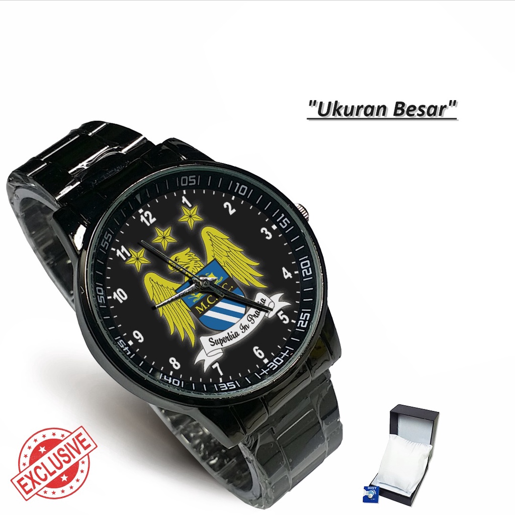 Jam Tangan Rantai Couple MAN. CITY - 2 (Special)