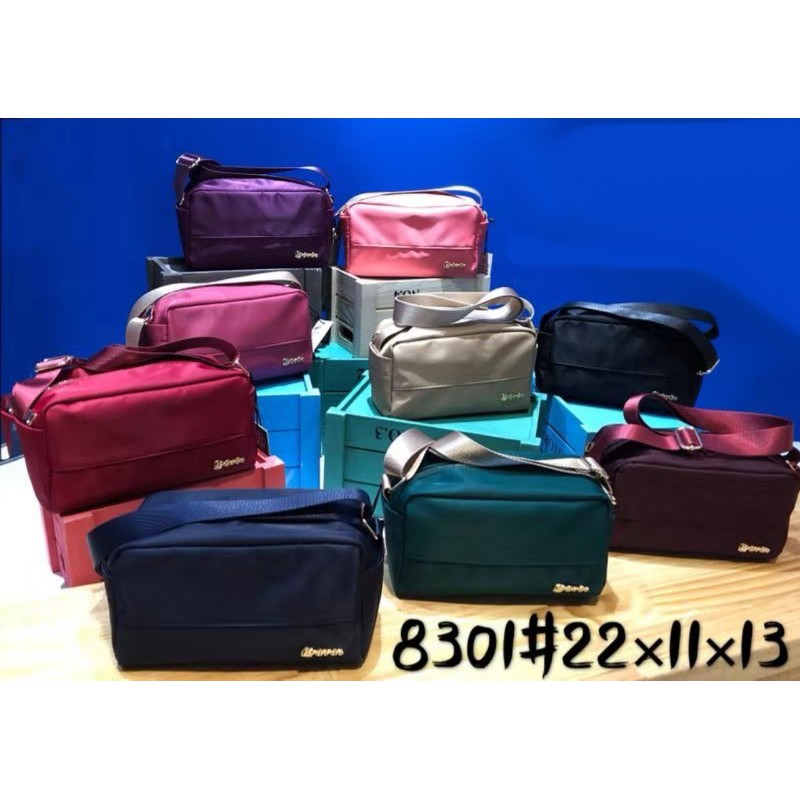 Tas Wanita Import Jinjing dan Selempang BOBO Mini BB8301 8301 Bahan Parasut Kualitas Super High Qual