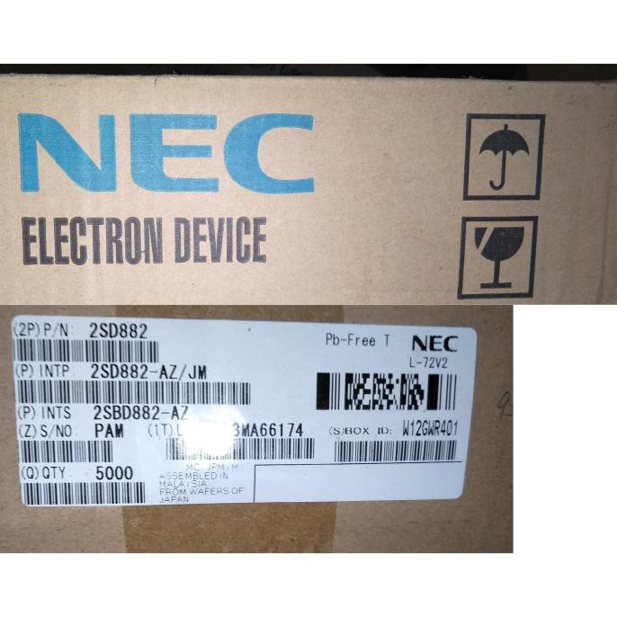 TRANSISTOR 2SD882 D882 ORIGINAL NEC