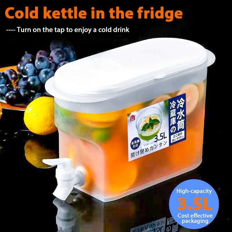 Teko Air Minuman Portable Kettle Jar Water Jug Fridge 3500ml