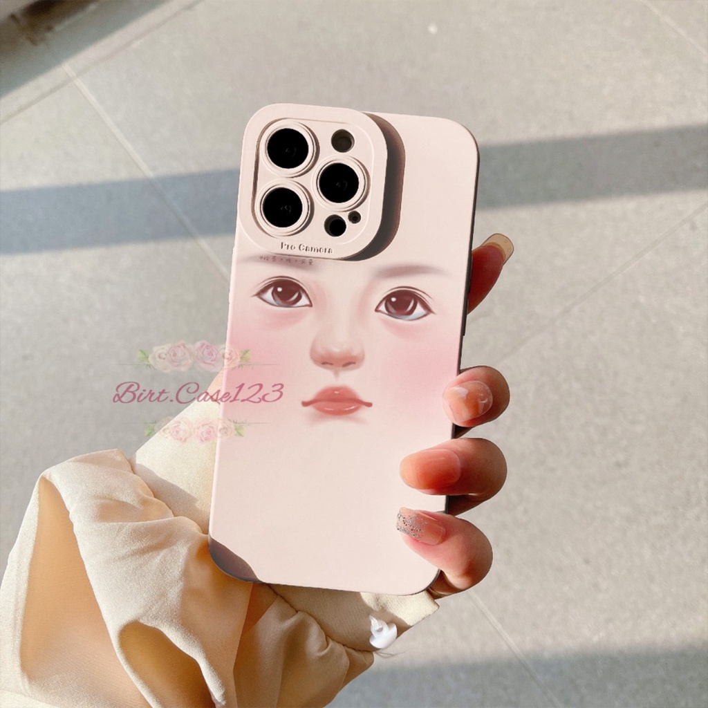 SOFTCASE PROCAMERA CUSTOM FACE EMOJI OPPO VIVO SAMSUNG REALME XIAOMI IPHONE INFINIX FOR ALL TYPE BC6638