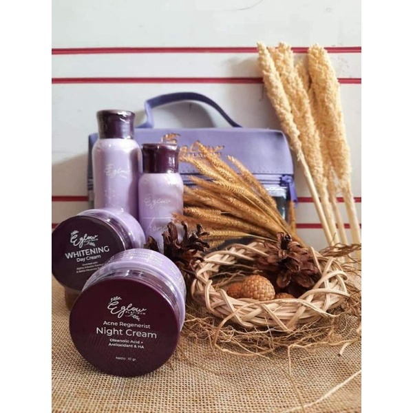 (935tun) PAKET EGLOW PLATINUM BPOM /  Eglow / cream e glow platinum/CREAM PEMUTIH WAJAH