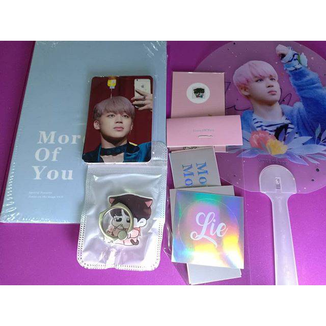 PHOTOBOOK MORE OF YOU BTS JIMIN FANSITE GOODS