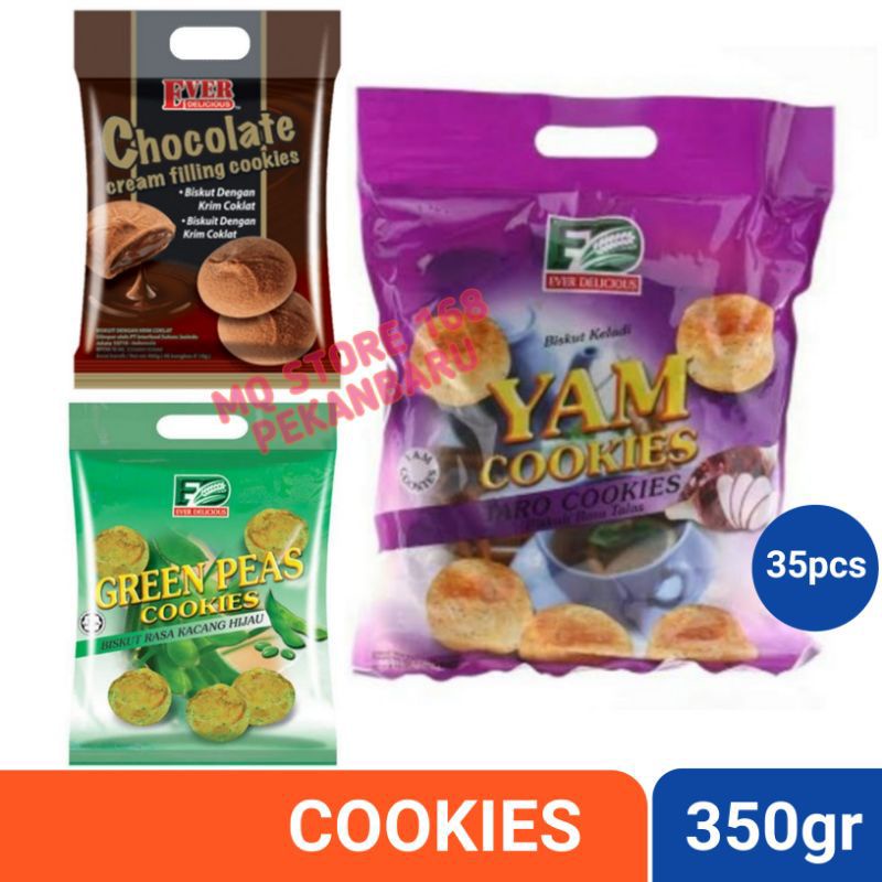 

Biskuit Cookies Chocolate - Ever D 350gr