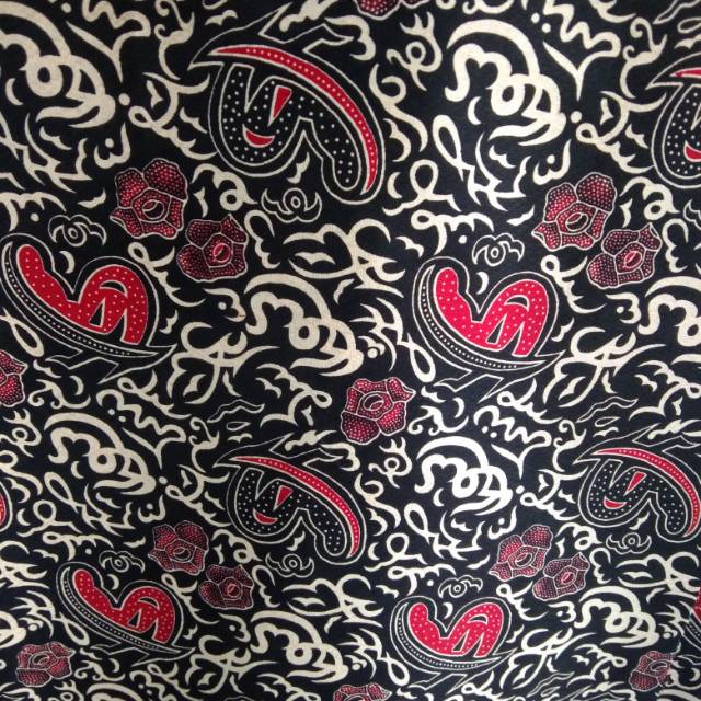 Batik besurek katun doby