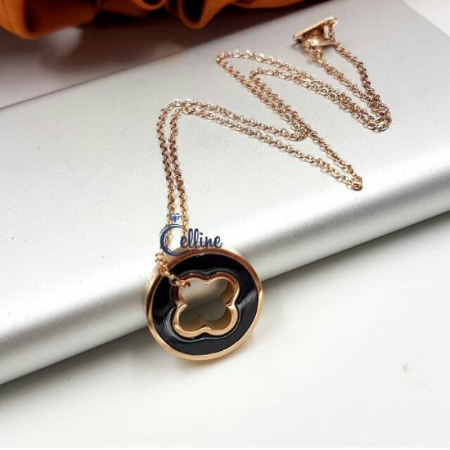 Kalung titanium rosegold hiqh quality/kalung titanium/kalung titanium gold/kalung wanita