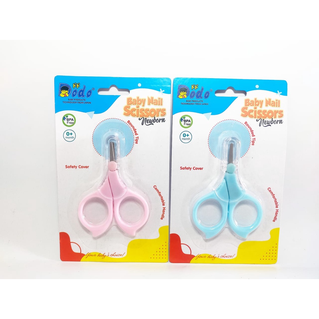 Dodo Baby Nail Scissors Newborn / Gunting Kuku Bayi Newborn DAC073 (Tersedia varian warna)