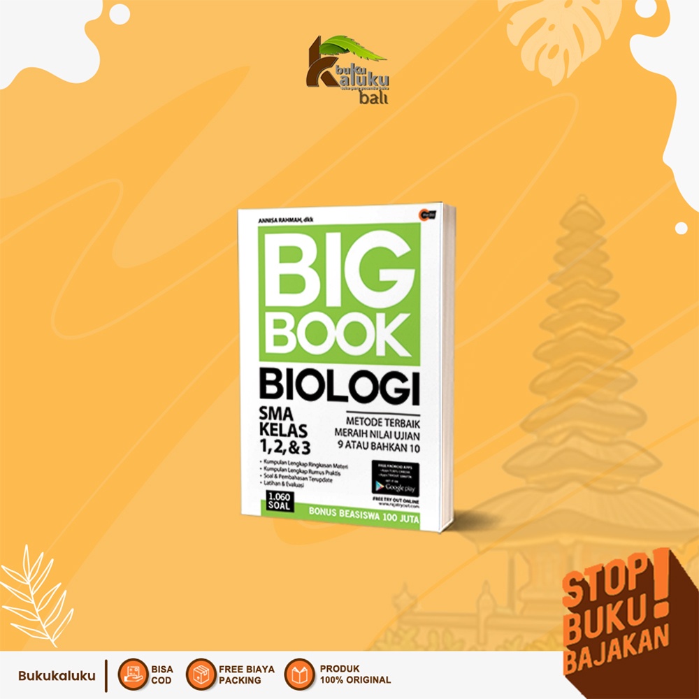 BIG BOOK BIOLOGI SMA KELAS 1, 2, & 3