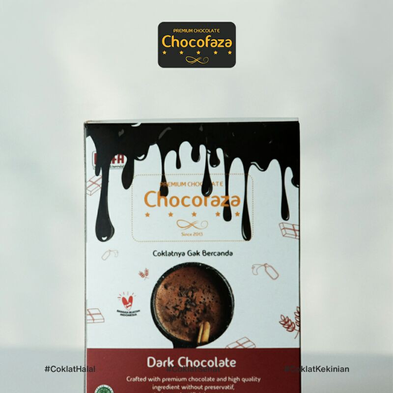 

DARK CHOCOFAZA SERBUK COKLAT PREMIUM 150 GRAM