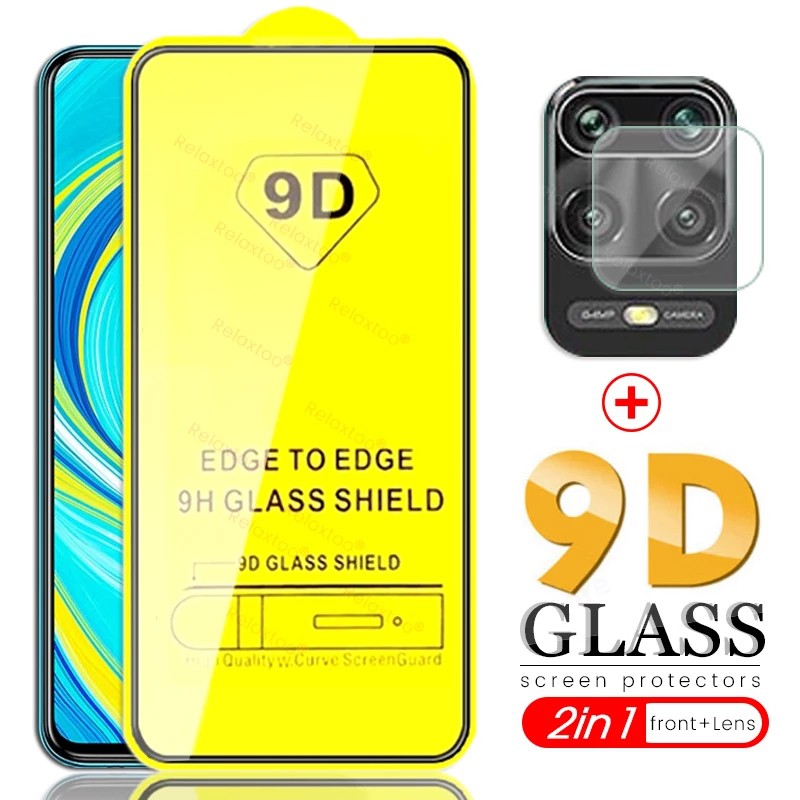 PAKET 2 IN1 Tempered Glass XIAOMI REDMI NOTE 10 PRO / NOTE 10 /REDMI 9/NOTE 9/NOTE 9 PRO  Lensa Camera