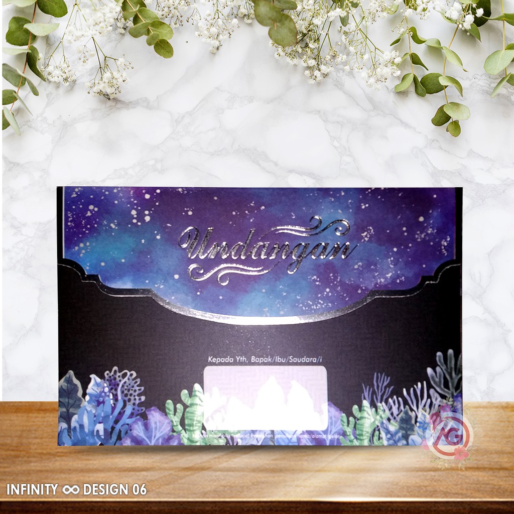 Blangko Undangan Infinity 06
