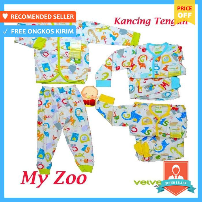baju & sepatu bayi - velvet junior baju bayi velvet sml - setelan panjang piyama bayi