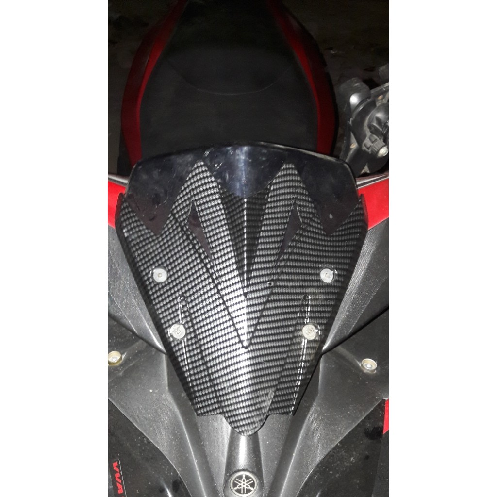 Visor Winsil Winshield Aerox 155 Carbon Visor Aksesoris Variasi Yamaha AEROX 155 Carbon NEMO