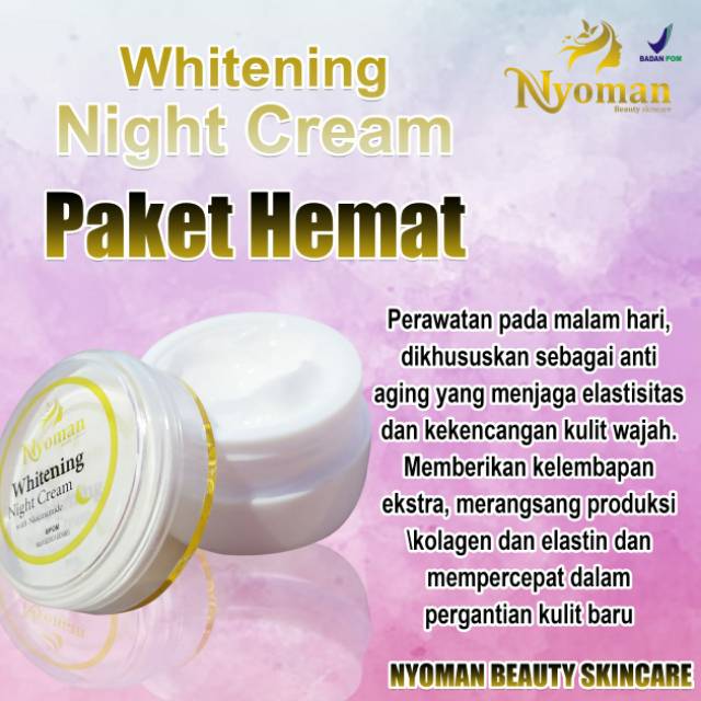 Night cream nyoman beauty skincare