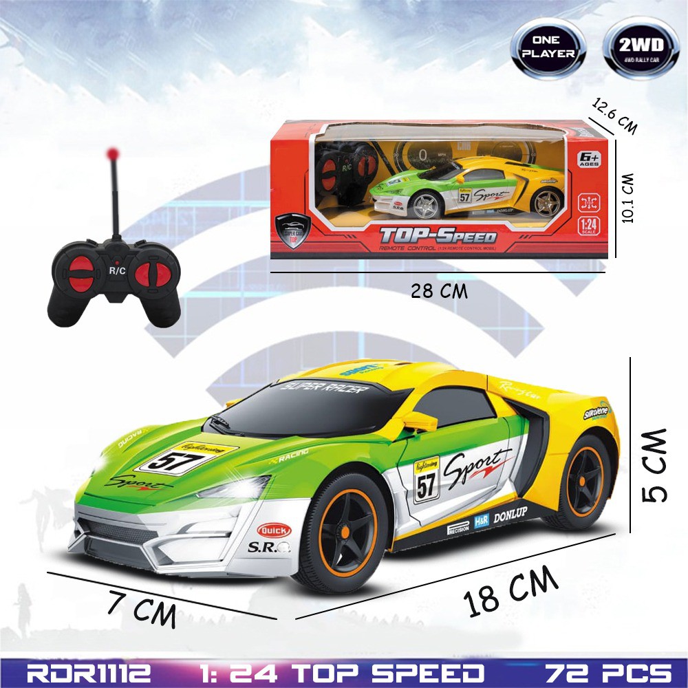 Mainan Anak Mobil Remote Control RC Mobil Sport RDR1112