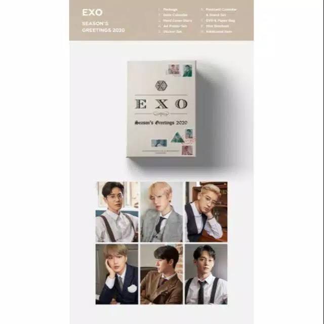 Sharing Season Greeting EXO 2020 Sticker
