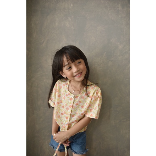 Celotehlittlegoods - Fla floral blouse anak