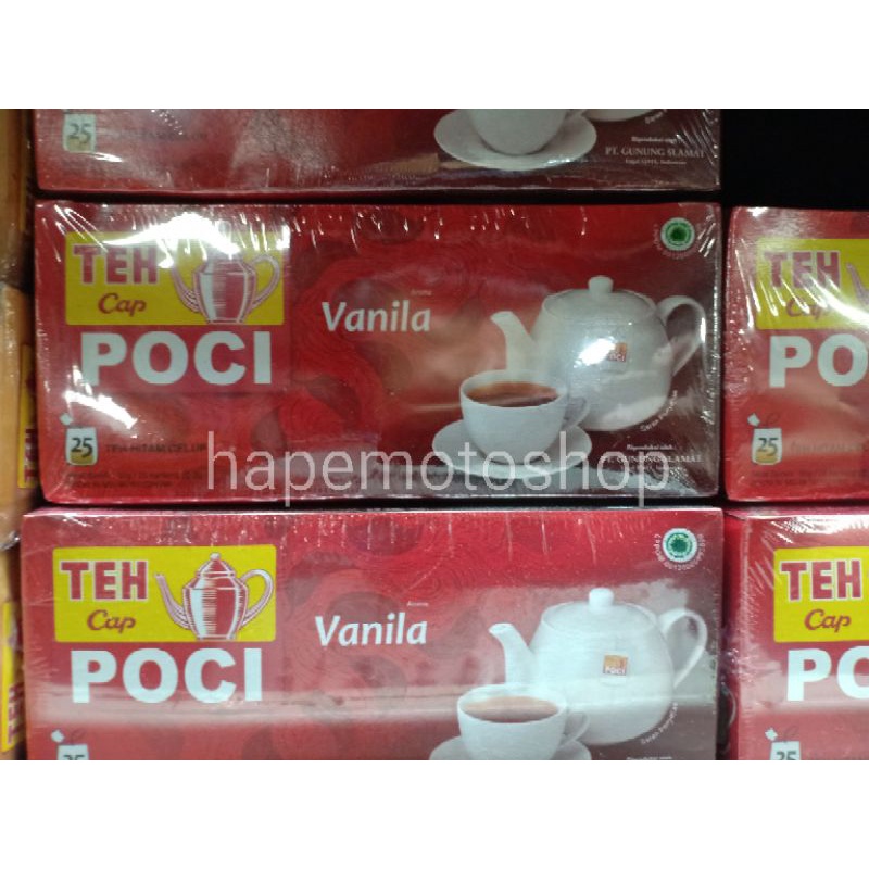 

Teh Celup Cap Poci Wangi Vanilla 25 Bags - Teh Poci - Tea Bag