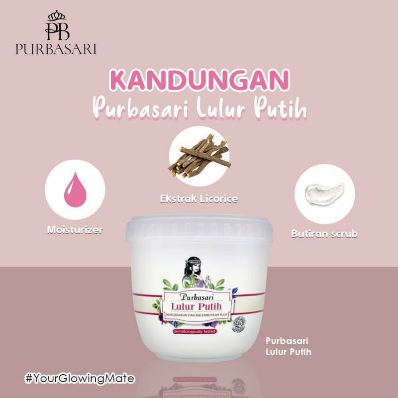 Purbasari Lulur Mandi | Purbasari Body Scrub 235ml