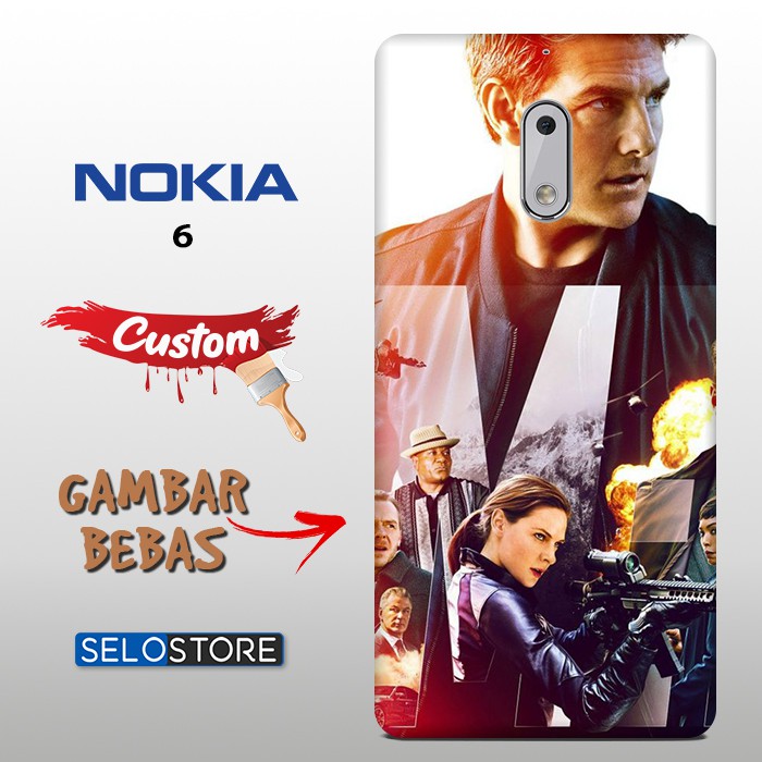 Hardcase Casing Case Nokia 6 Custom