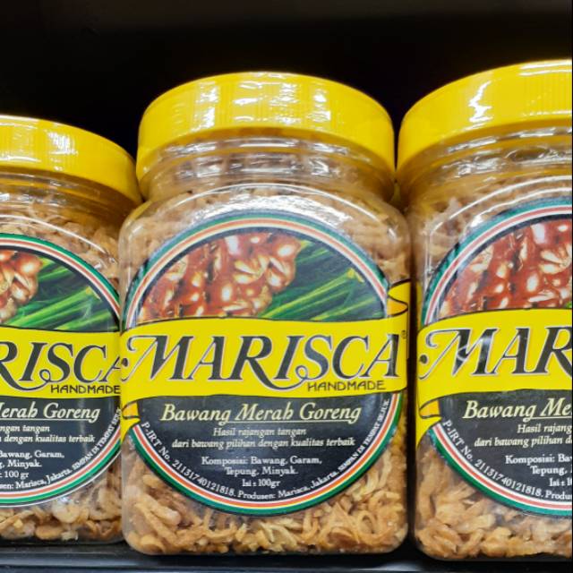 

Marisca Bawang Merah Goreng Toples 100gr