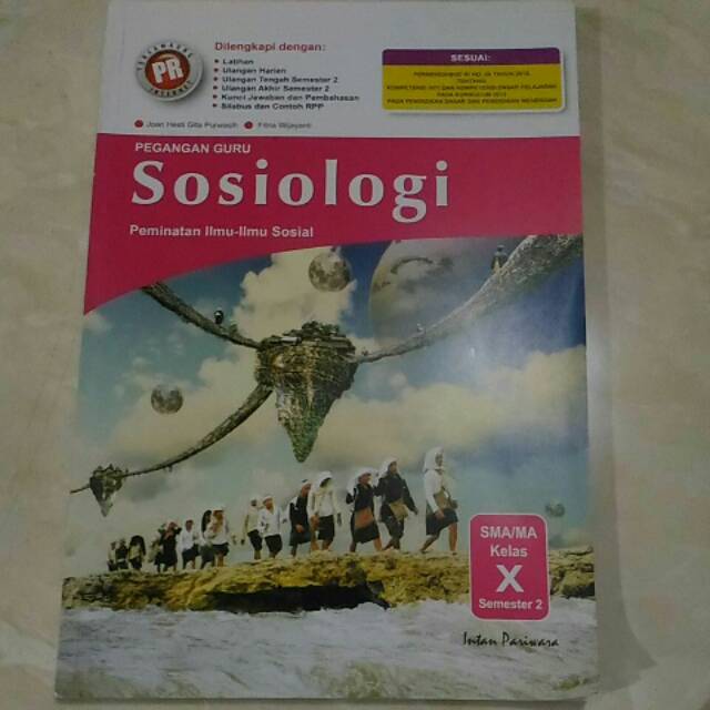 Buku PR PG Sosiologi kelas 10B