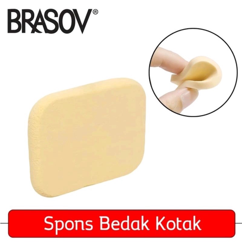 BRASOV Spons Bedak / Foundation | Sponge Puff Make Up Tools Kotak