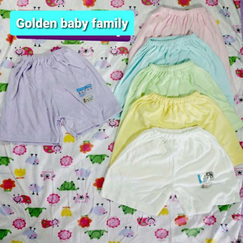 6 PC CELANA PENDEK ONE BABY SIZE M usia 1-2 thn