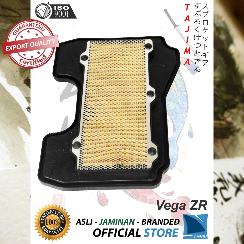 Saringan Hawa Yamaha Vega ZR Filter Udara - Motorcycle Air Filter TAJIMA