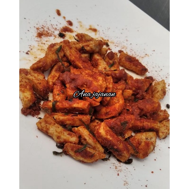 

basreng/ basreng pedas daun jeruk/basreng isi box 500ml