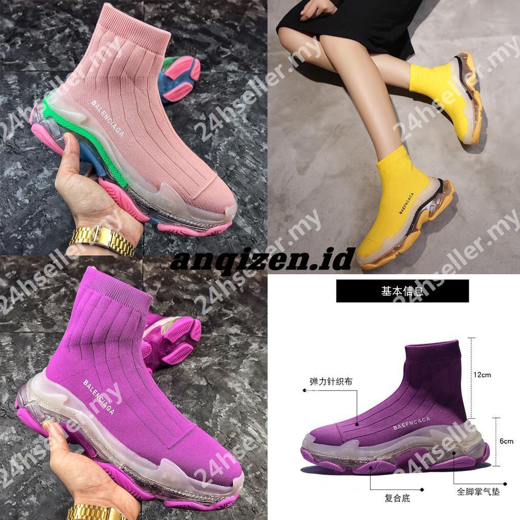 balenciaga triple s air knit mid
