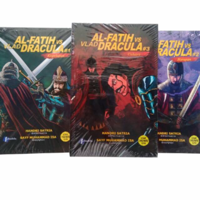 Paket Komik Muhammad Al Fatih vlad Dracula 123