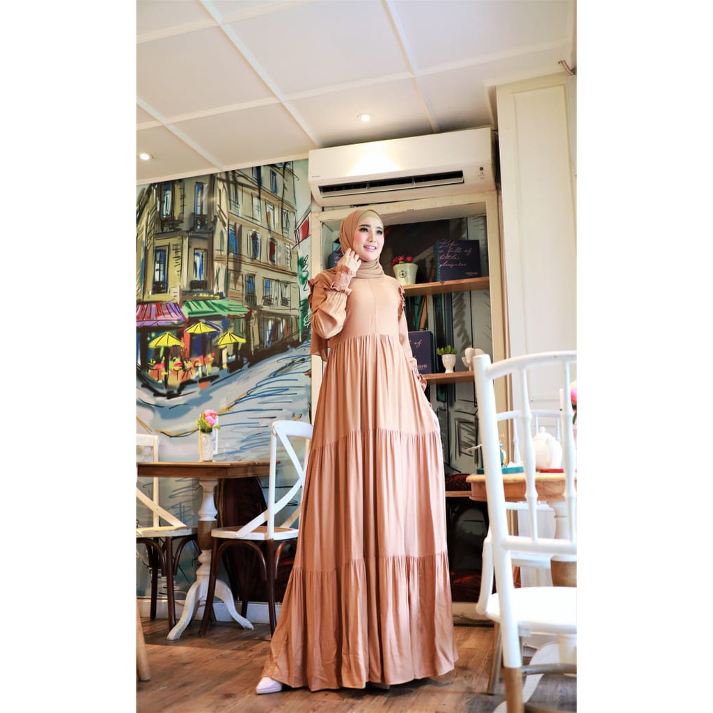 DRESS AZZURA BASIC MOCCA