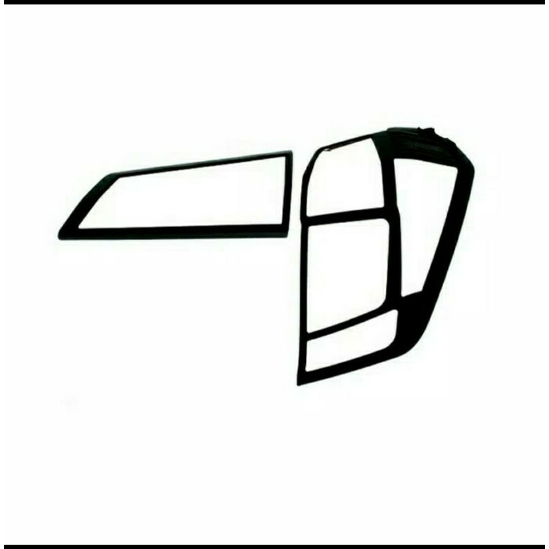 Garnish List Lampu Belakang Toyota Calya Hitam Doff