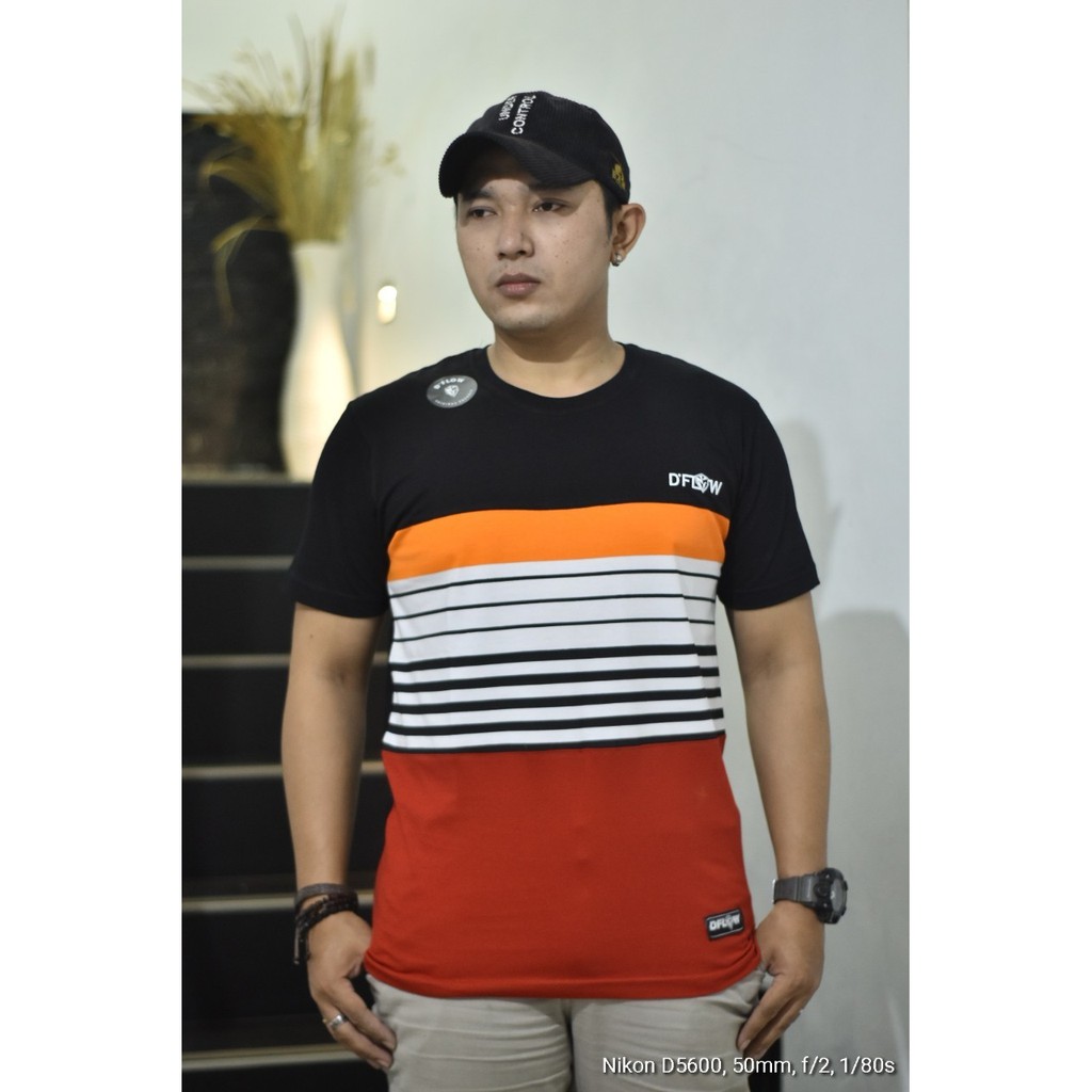 Baju Distro Original DFLOW - Kaos Pria Distro Surfing Original DFLOW - 05